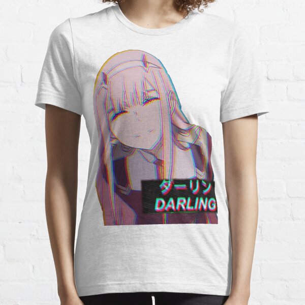 Estética Zero Two Darling Camiseta esencial