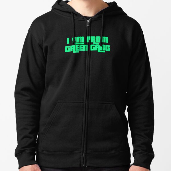 green gang hoodie