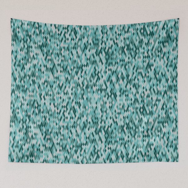 Item preview, Turquoise diamond pattern designed and sold by Tanya-GR.