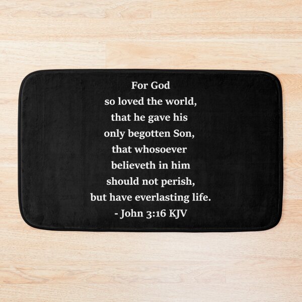 Item preview, John 3:16 KJV - For God So Loved the World designed and sold by VerShirts.