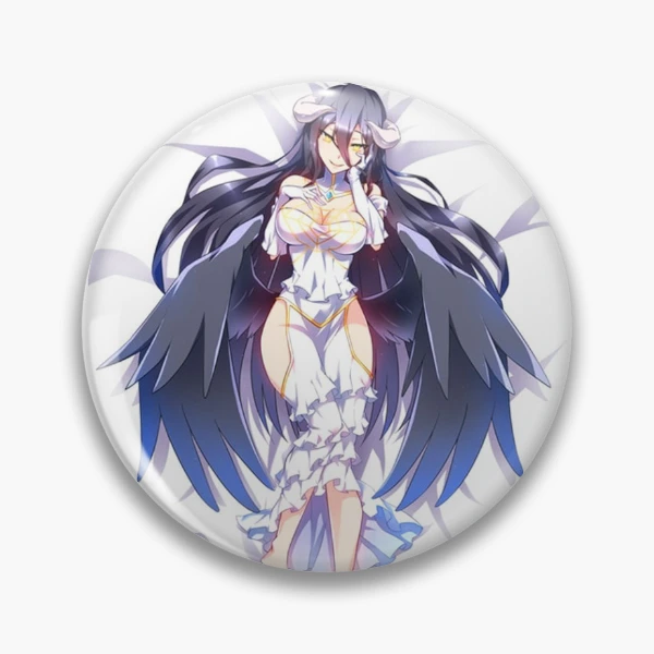 Lewd Overlord Albedo outlets Enamel Pin V2