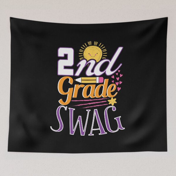 Item preview, 2nd Grade Swag Funny Girl Elementary School Student designed and sold by Tee Kaboom!.