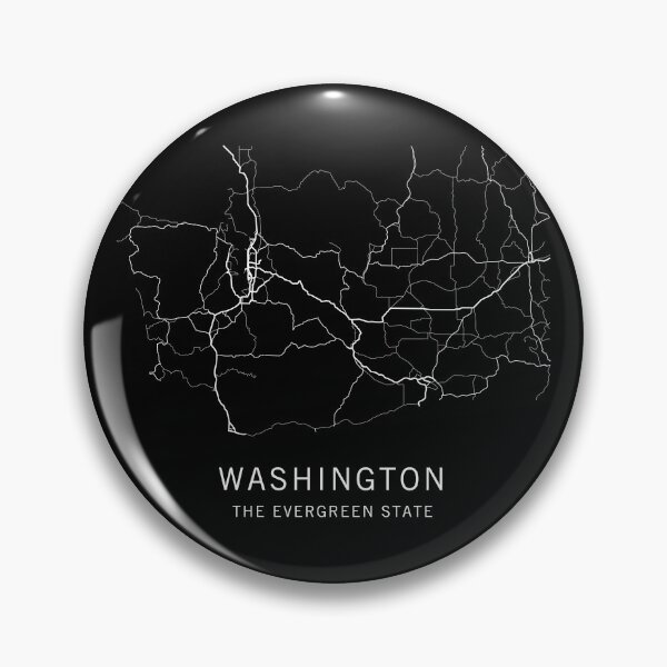 Item preview, Washington State Road Map designed and sold by clarkstpress.