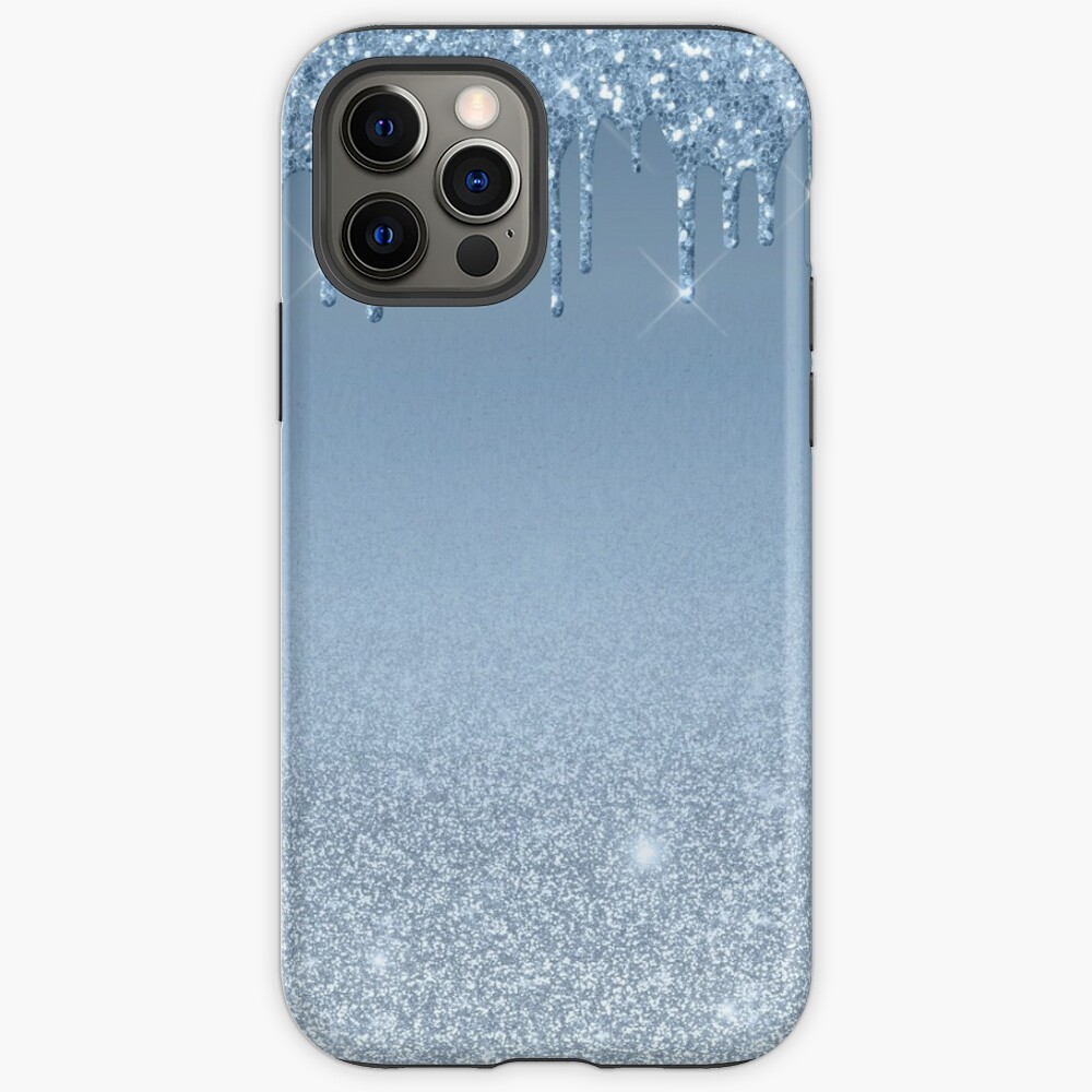 Luxury Bling Glitter Dream Shell Pattern Silver Beige Phone 