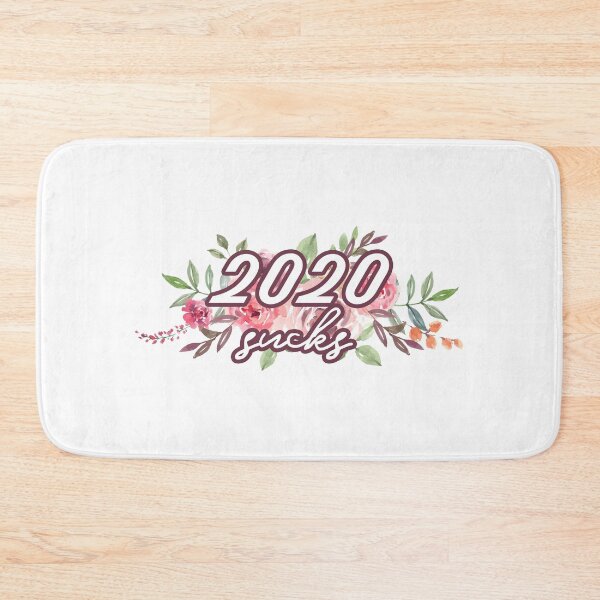 Item preview, 2020 Sucks Funny Quarantine Mask Floral Design width Flowers designed and sold by youneszahrane.