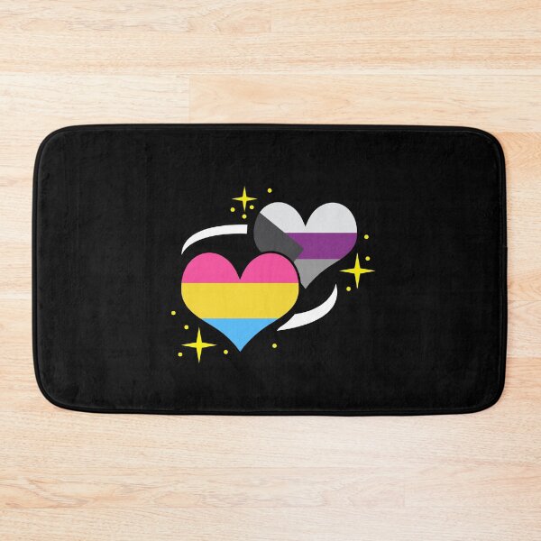 Item preview, Pan Demisexual Flag Heart designed and sold by queerappear.