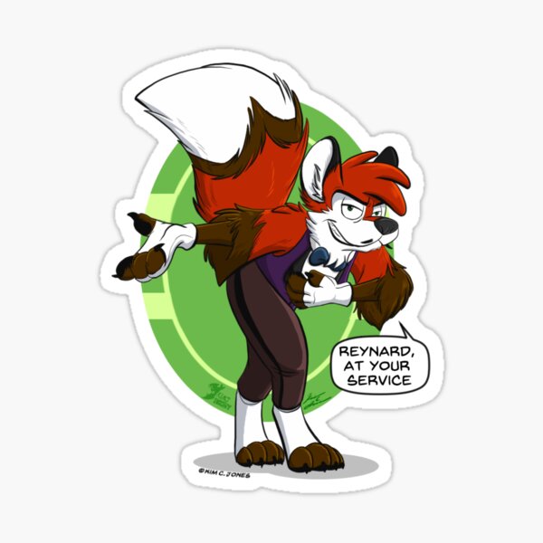 Item preview, Reynard greets you  designed and sold by KimJImagery.