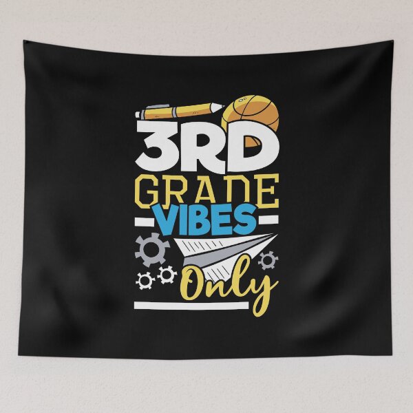 Item preview, 3rd Grade Vibes Only Funny Boy Elementary School Student designed and sold by Tee Kaboom!.
