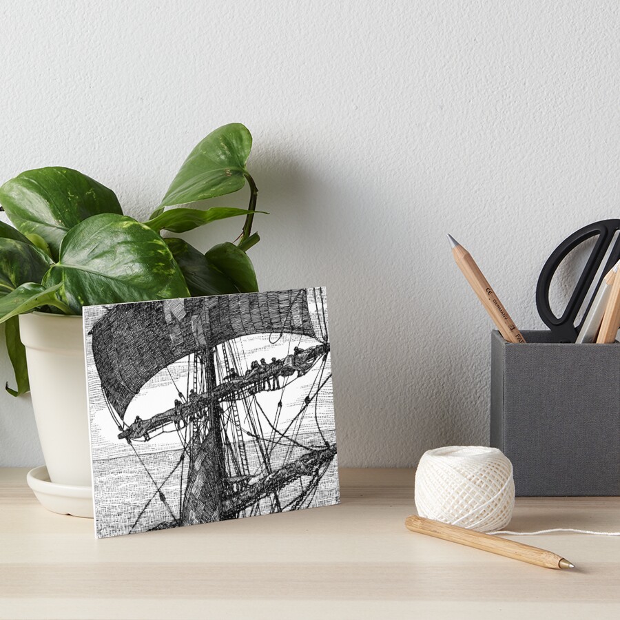 Item preview, Art Board Print designed and sold by Hedrin.