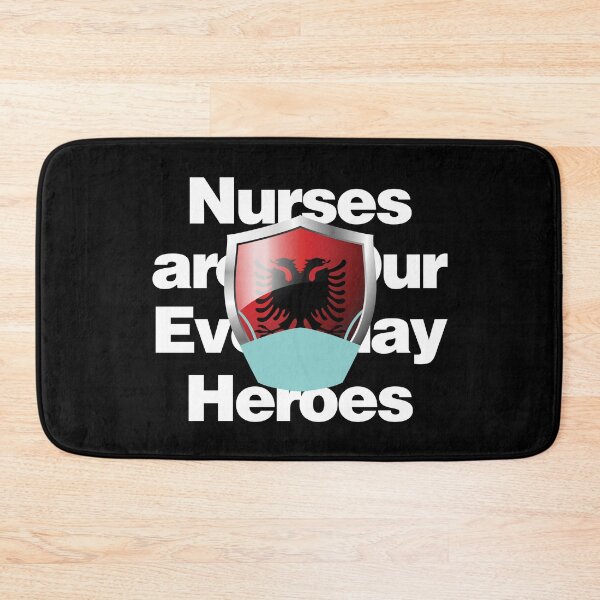 Item preview, Albania Nurses are Everyday Heroes designed and sold by HelloFromAja.