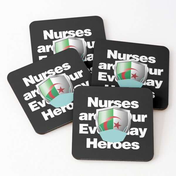 Item preview, Algeria Nurses are Everyday Heroes designed and sold by HelloFromAja.