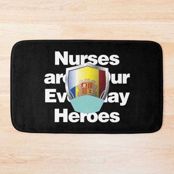 Item preview, Andorra Nurses are Everyday Heroes designed and sold by HelloFromAja.