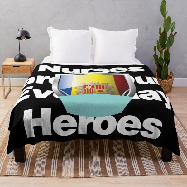 Item preview, Andorra Nurses are Everyday Heroes designed and sold by HelloFromAja.