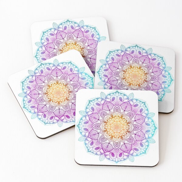 Item preview, Namaste mandala designed and sold by Nago-WhiteFont.