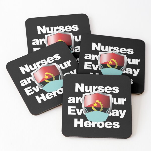 Item preview, Angola Nurses are Everyday Heroes designed and sold by HelloFromAja.