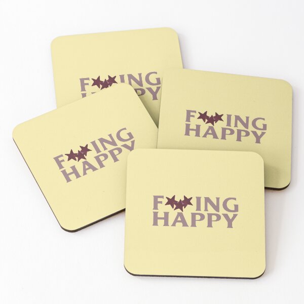 Item preview, F***ING HAPPY designed and sold by coolbr4nd.