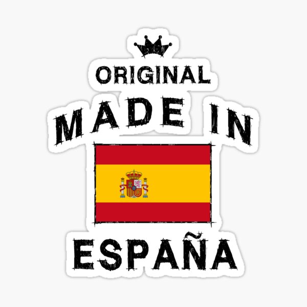 Sticker Made in SPAIN 85mm x 65mm 