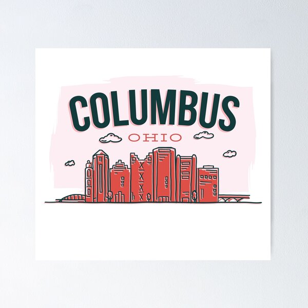 Aperçu de l'œuvre Columbus, Ohio créée et vendue par SebleTam.