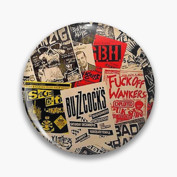 Item preview, Punk Flyer Collage designed and sold by PlasticsFactory.