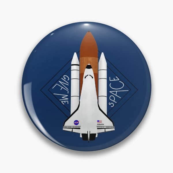 Item preview, Give Me Space Space Shuttle Atlantis  designed and sold by PhoebeFoster.