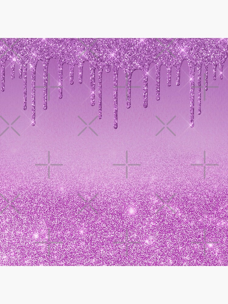 Purple Glitter Drips - Backgrounds and Transparent Overlays - Instant –  Hello Handmade Goods
