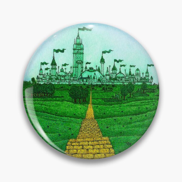 Item preview, Emerald City Landscape by Kevenn T. Smith designed and sold by KevennTSmith.