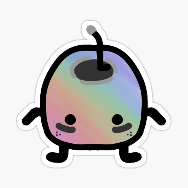 Aperçu de l'œuvre Rainbow Junimo Stardew Valley créée et vendue par hannahlllttt.