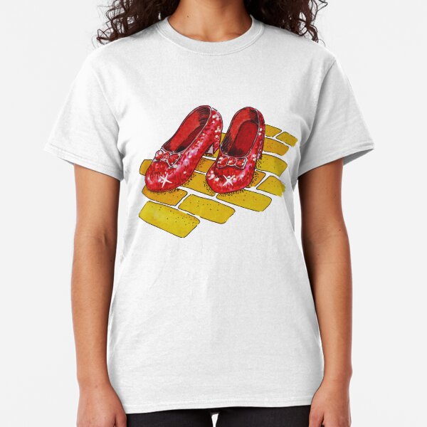 Ruby Slippers Wizard Of Oz Classic T-Shirt