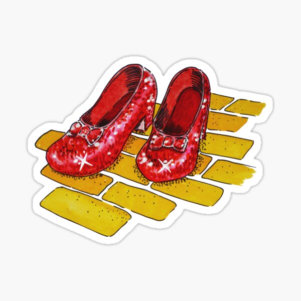 Item preview, Ruby Slippers Wizard Of Oz designed and sold by Irina Sztukowski.