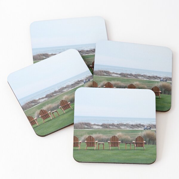 Item preview, Chairs at the Ocean Course 18th Green designed and sold by Catherine Sherman.