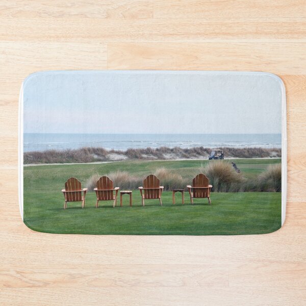 Item preview, Chairs at the Ocean Course 18th Green designed and sold by Catherine Sherman.