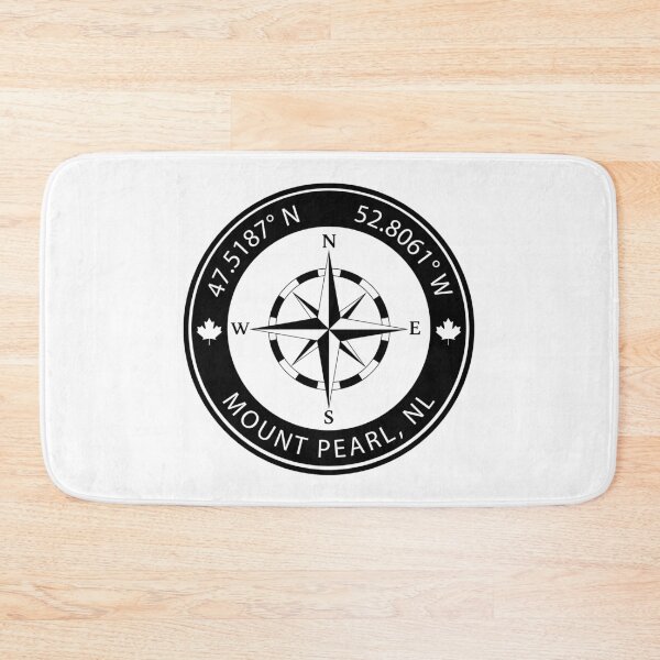 Item preview, Mount Pearl, Newfoundland and Labrador Geographical Coordinates designed and sold by TeeOhGraphics.