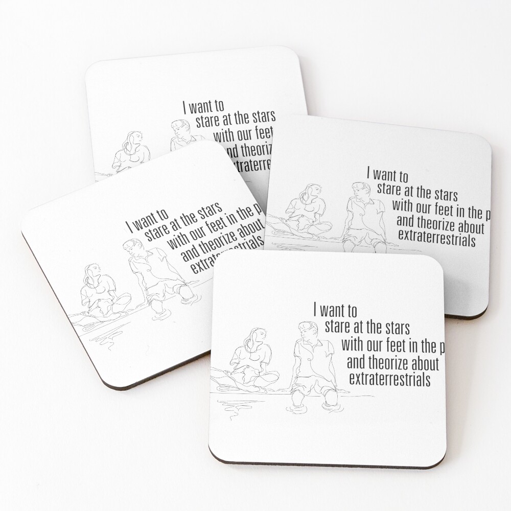 Item preview, Coasters (Set of 4) designed and sold by Inkrypted.