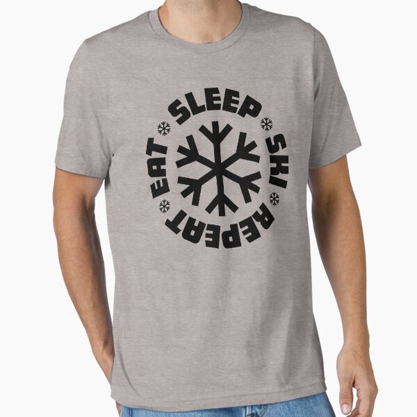 Item preview, Eat Sleep Ski Repeat designed and sold by The Happy Skier.