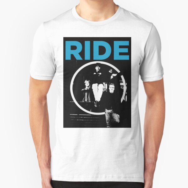 Ride - band T shirt (1992) Slim Fit T-Shirt