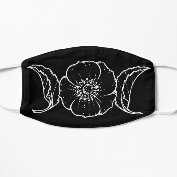 Triple Goddess Flower Flat Mask