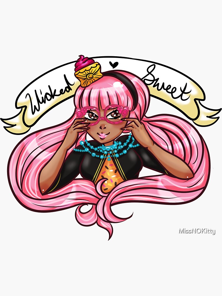"Ginger Breadhouse Wicked Sweet" Sticker by MissNOKitty