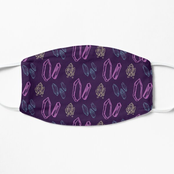 Crystal Pattern Flat Mask