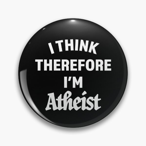 Item preview, I Think Therefore I'm Atheist Shirt designed and sold by Si Li.
