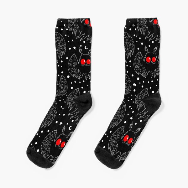 Mothman Night Socks