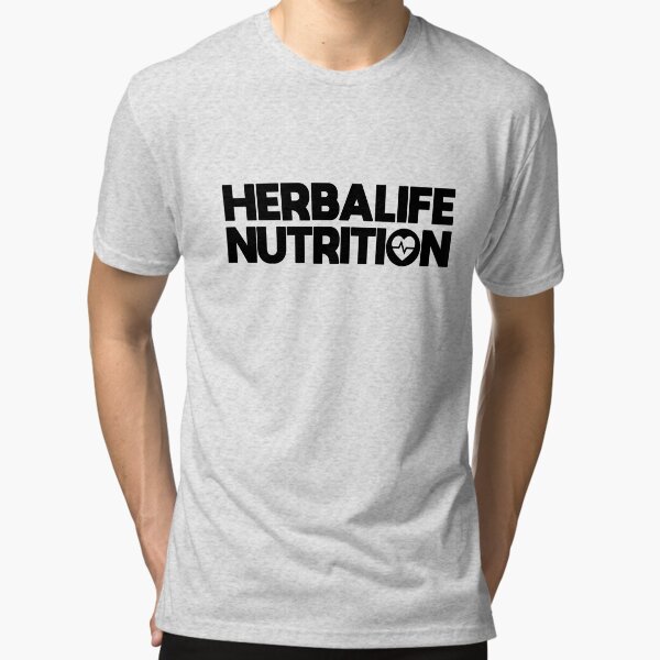 herbalife salud nutrición Camiseta de tejido mixto