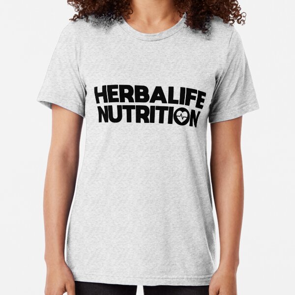 herbalife salud nutrición Camiseta de tejido mixto