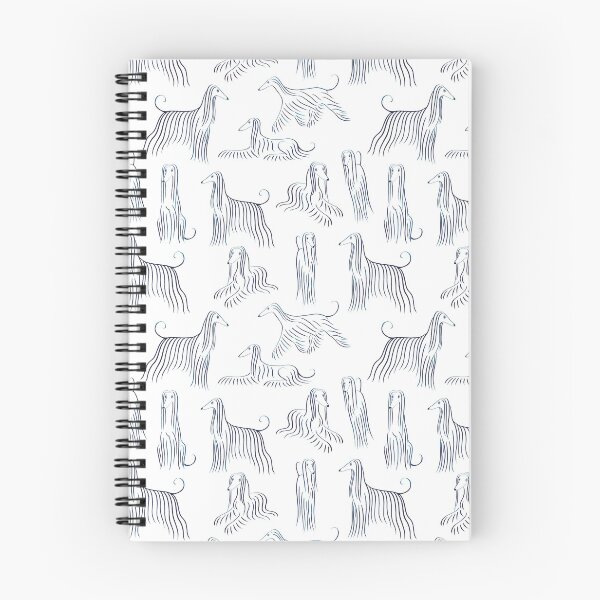 Item preview, Afghan Hounds Pattern (White) designed and sold by illucalliart.