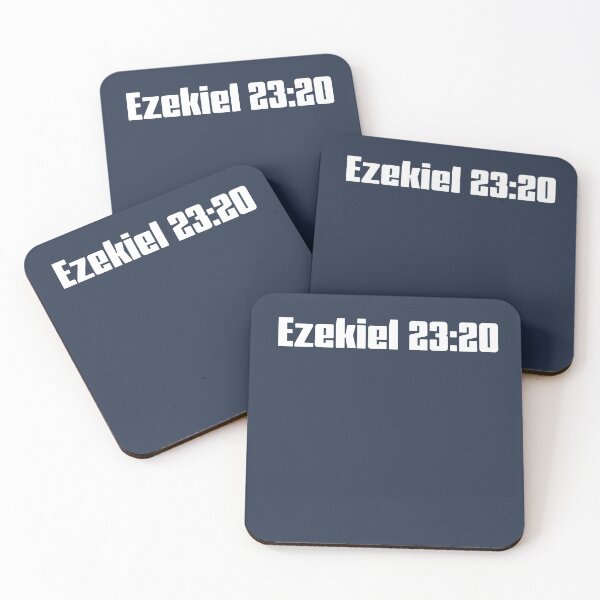 Item preview, Ezekiel 23:20 Shirt designed and sold by Si Li.