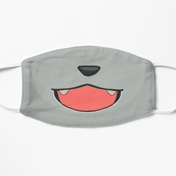 Raymond's mouth Flat Mask