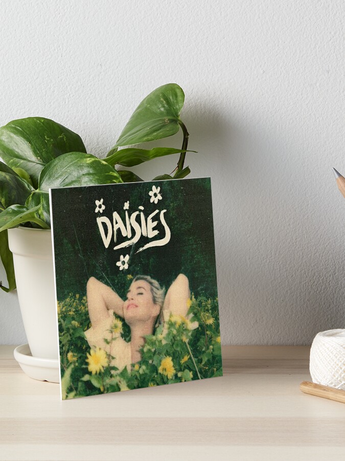 Katy Perry Daisies | Art Board Print