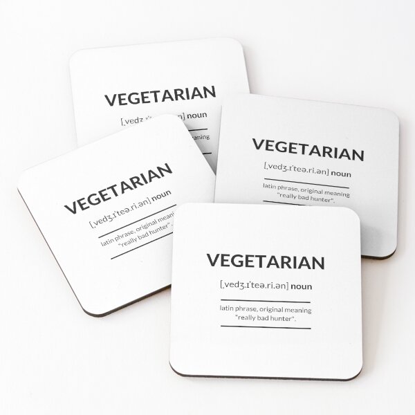 Artikelvorschau, Vegetarian (Vegetarier) Definition | Dictionary Collection entworfen und verkauft von Designschmiede.