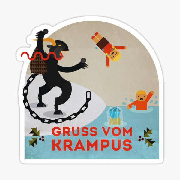 Item preview, Gruss vom Krampus III designed and sold by Victor Shadehorn.