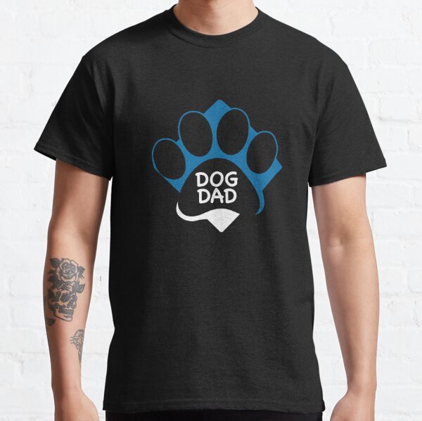 Dog Dad Paw Print Classic T-Shirt