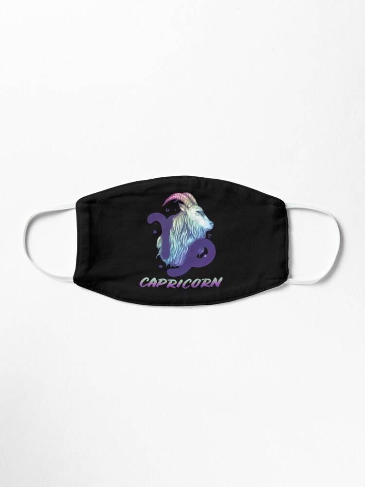 Alternate view of Capricorn zodiac sign Mask